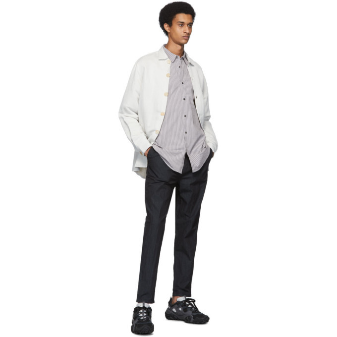 Robert Geller Black The Textured Trousers