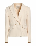 Alessia Santi Womens Blazer in Beige