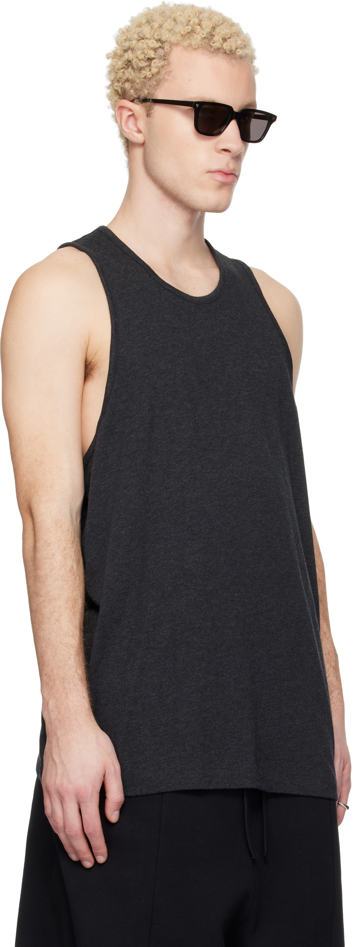 Fear of God ESSENTIALS Gray Signature Essential Tank Top