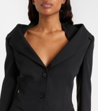 McQueen Crêpe blazer