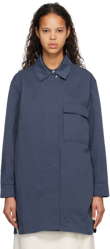 Photo: Margaret Howell Blue Pocket Jacket