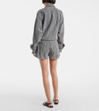 Hunza G Gingham shorts