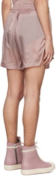 Rick Owens Pink Bela Shorts