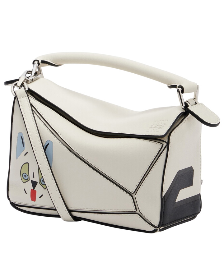 Photo: Loewe x Louis Wain Futurist Cat Puzzle tote bag