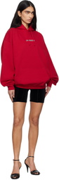 VETEMENTS Red 'Pornstar' Hoodie