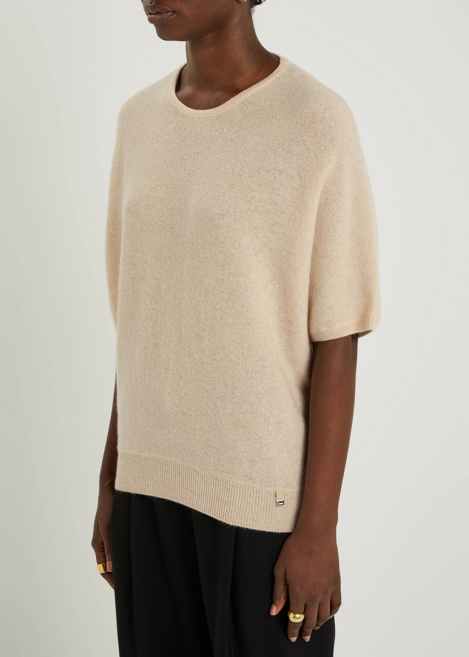 Herno Cashmere T-shirt Cream