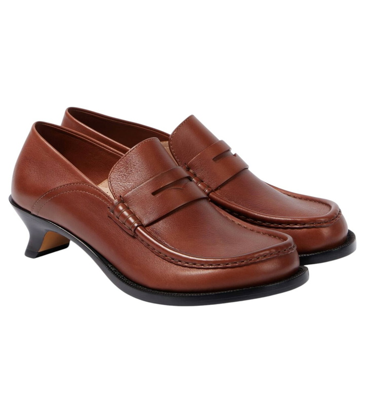 Photo: Loewe Campo leather loafers