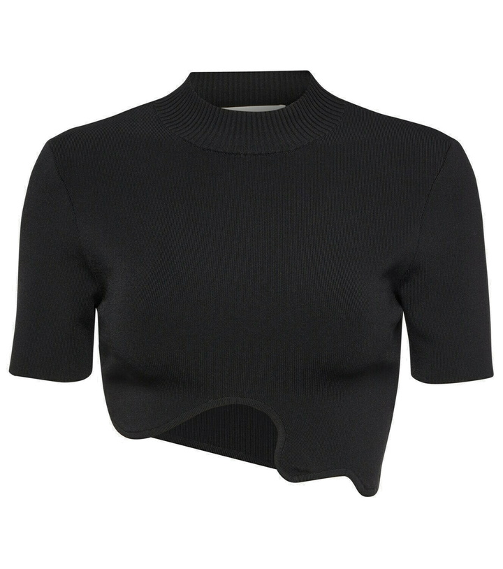 Photo: Christopher Esber Maparadita asymmetric crop top