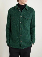 Gabriela Hearst - Lucas Wool and Cashmere-Blend Overshirt - Green