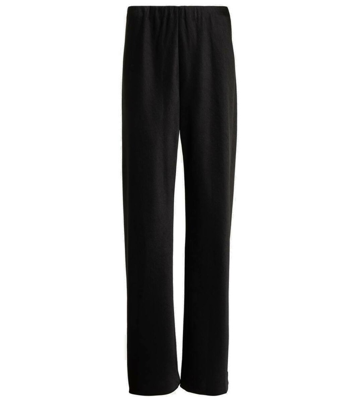 Photo: Vince High-rise satin straight pants