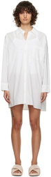 Deiji Studios White 'The Shirt' Midi Dress