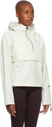 Reebok By Victoria Beckham Off-White Nylon Anorak Jacket