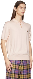 Vivienne Westwood Pink Logo Polo