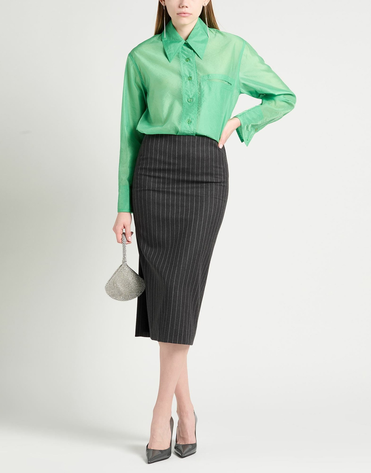 Low Classic Womens Shirt in Green
