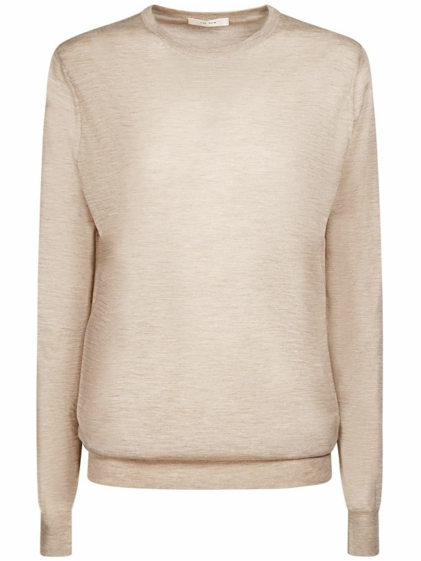 Photo: THE ROW - Exeter Cashmere Knit Crewneck Sweater