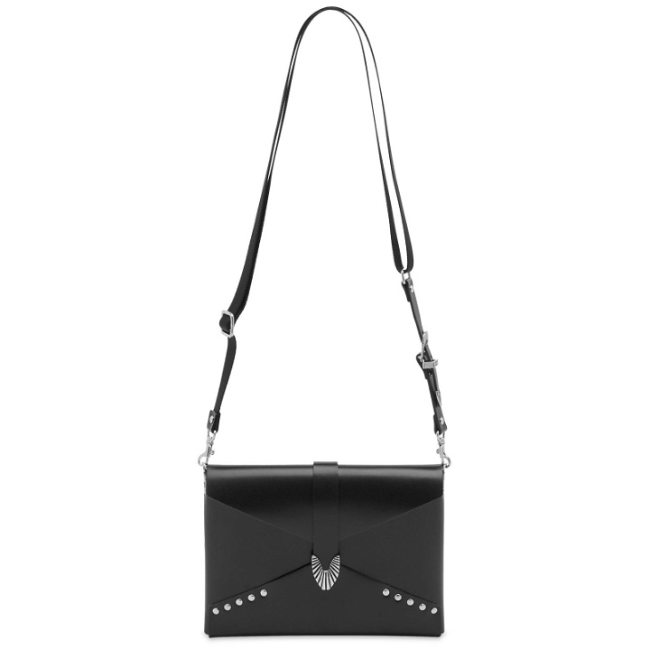 Photo: TOGA Women's Leather Shoulder Pouch in Black 