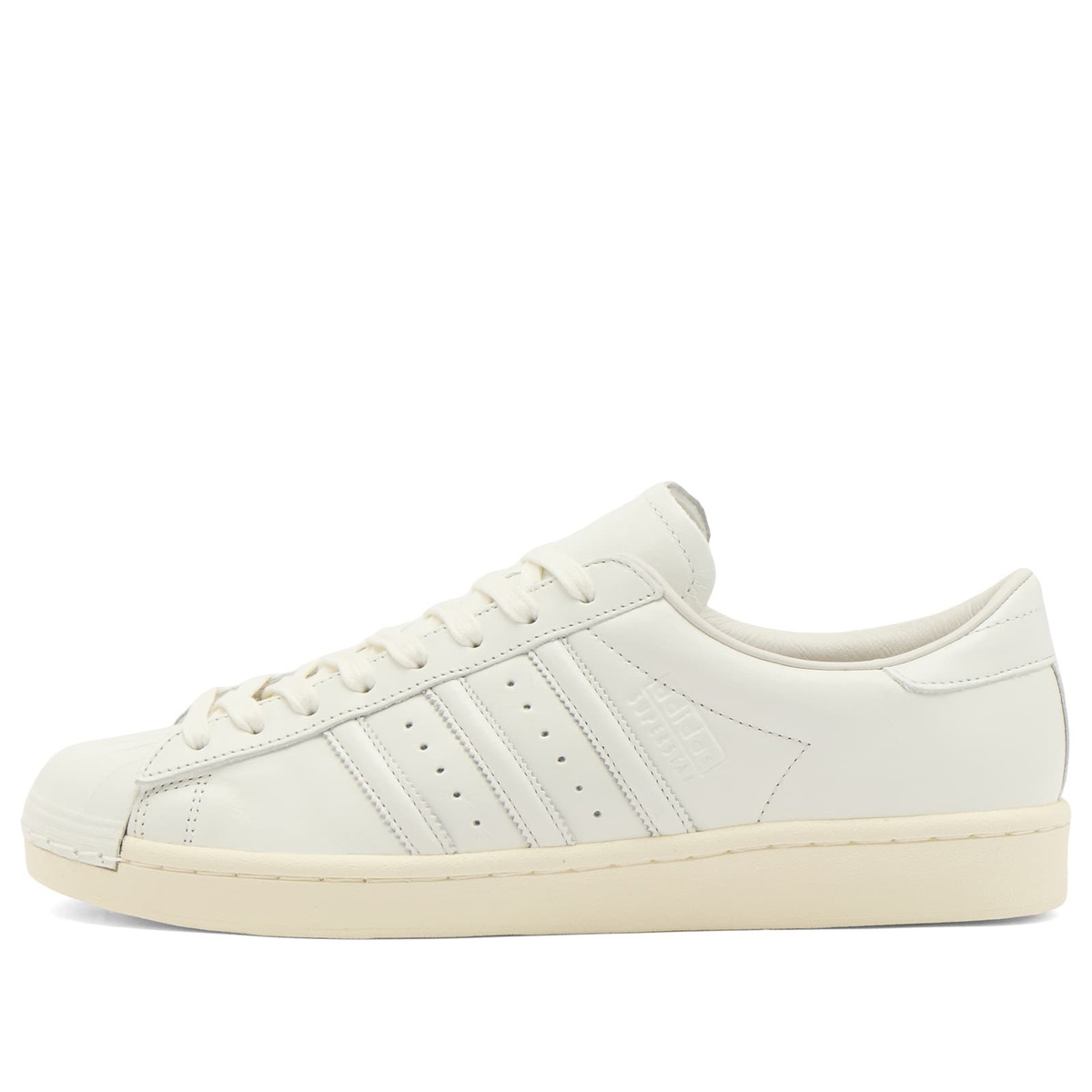 Adidas Superstar Vintage Sneaker in Core White/Core White/Cream White