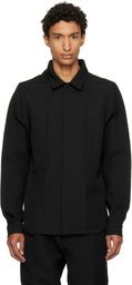 Rick Owens Black Tower Outershirt Jacket