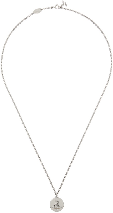 Photo: Vivienne Westwood Silver Janus Pendant Necklace