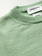 Thom Browne - Slim-Fit Striped Wool Sweater - Green