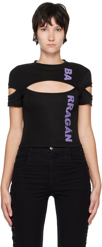 Photo: BARRAGÁN SSENSE Exclusive Black Bobbi T-Shirt