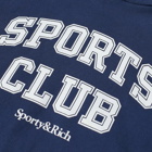 Sporty & Rich Varsity Hoodie - END. Exclusive in Navy/White
