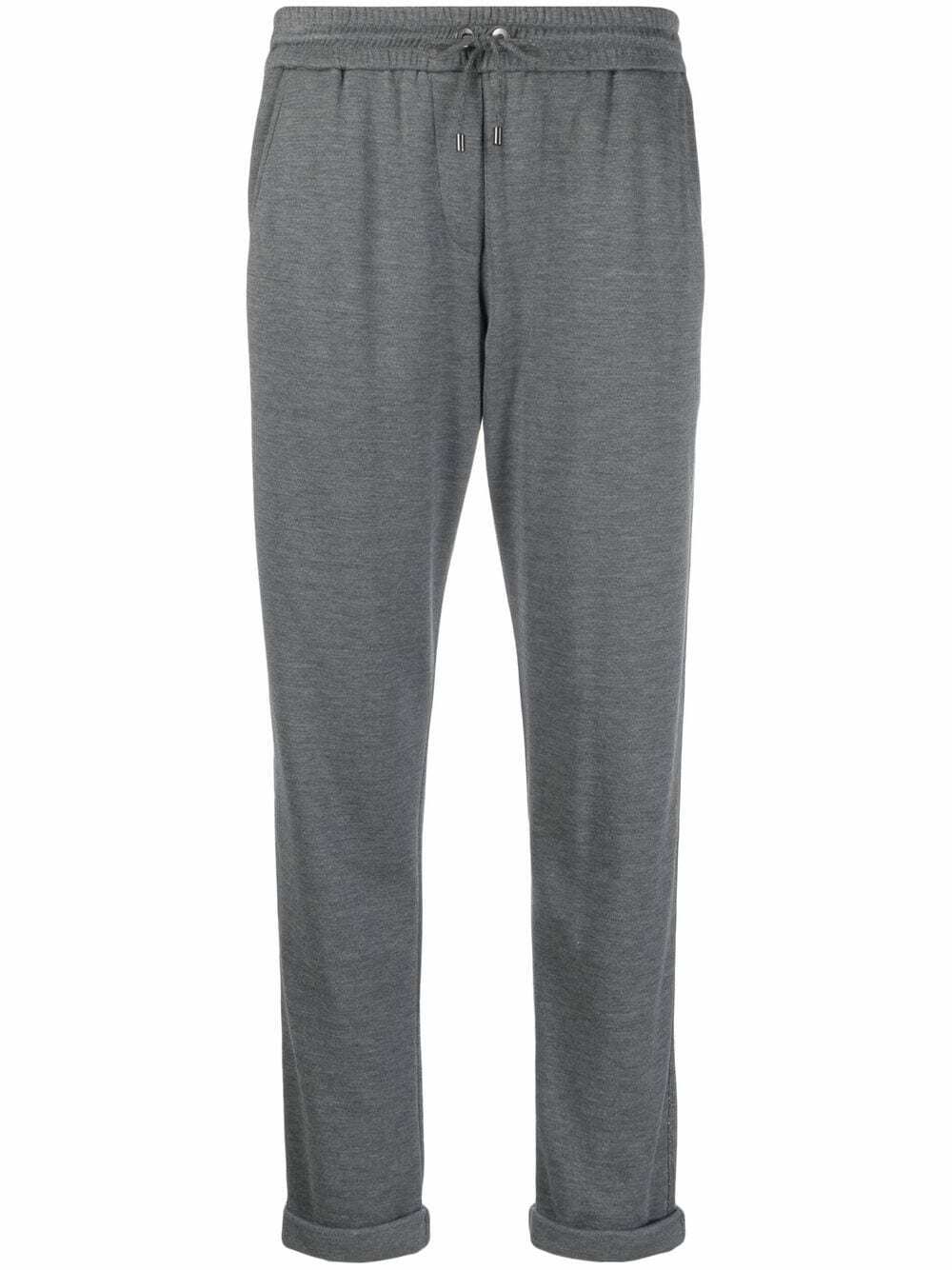パンツ BRUNELLO CUCINELLI COTTON AND SILK BLEND TROUSERS BRUNELLO CUCINELLI - Cotton And Silk Blend Trousers Brunello