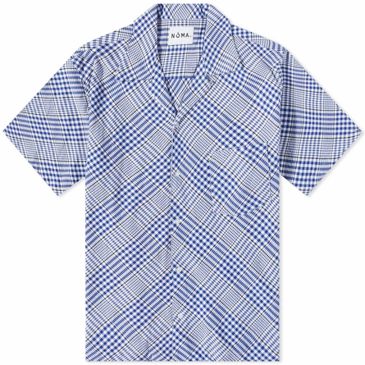 Photo: Noma t.d. Men's Gingham Check Vacation Shirt in Navy