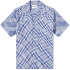 Noma t.d. Men's Gingham Check Vacation Shirt in Navy