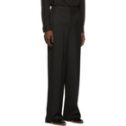 Lemaire Black Wide Leg Trousers