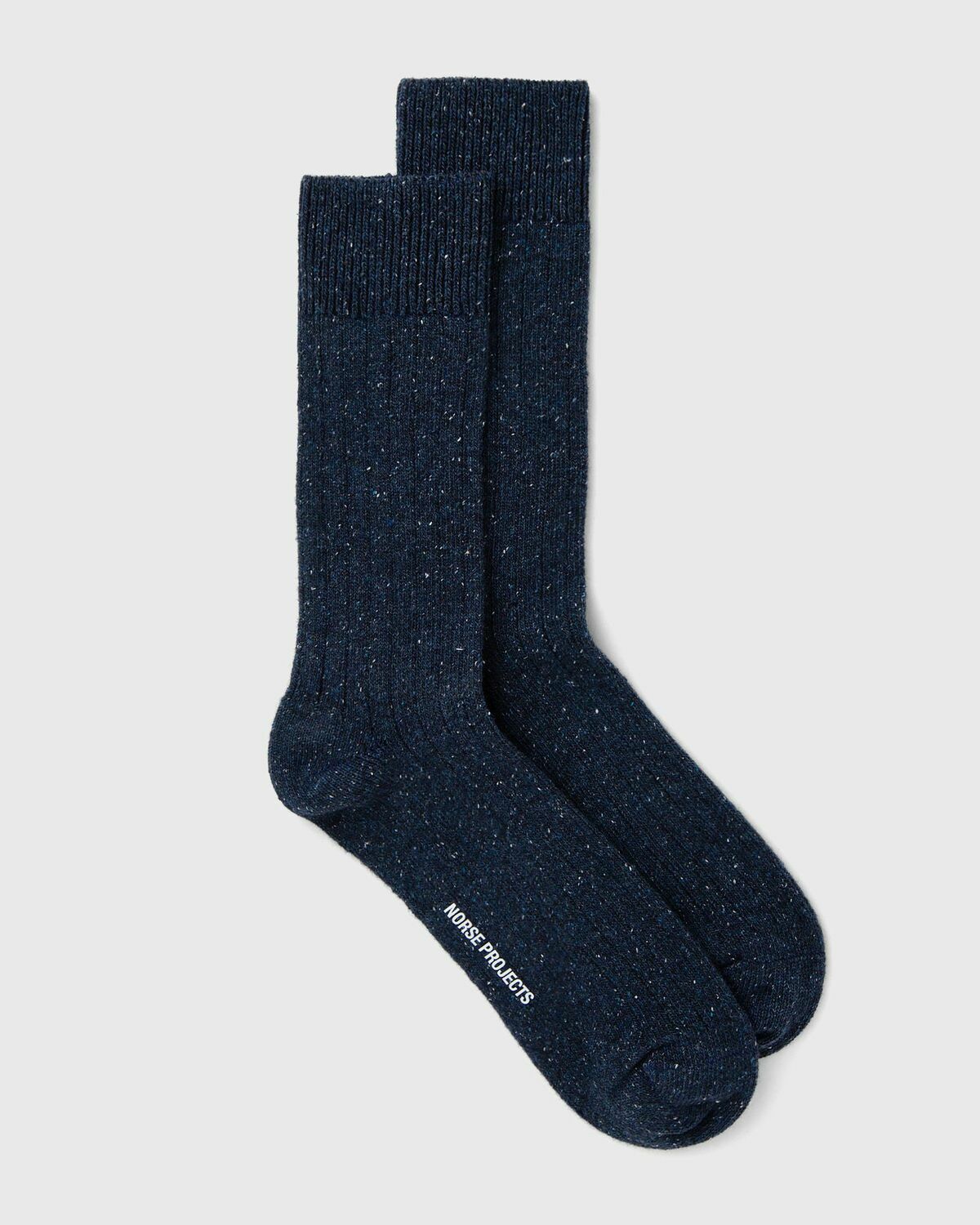 Norse Projects Bjarki Neps Blue Socks