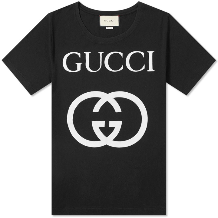 Photo: Gucci Interlocking GG Logo Tee