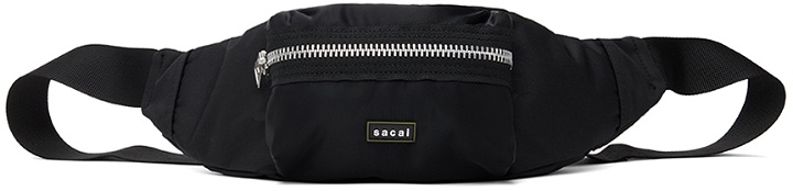 Photo: sacai Black Pocket Bum Bag