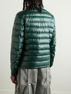 Moncler - Chambly Logo-Appliquéd Quilted Shell Down Jacket - Green