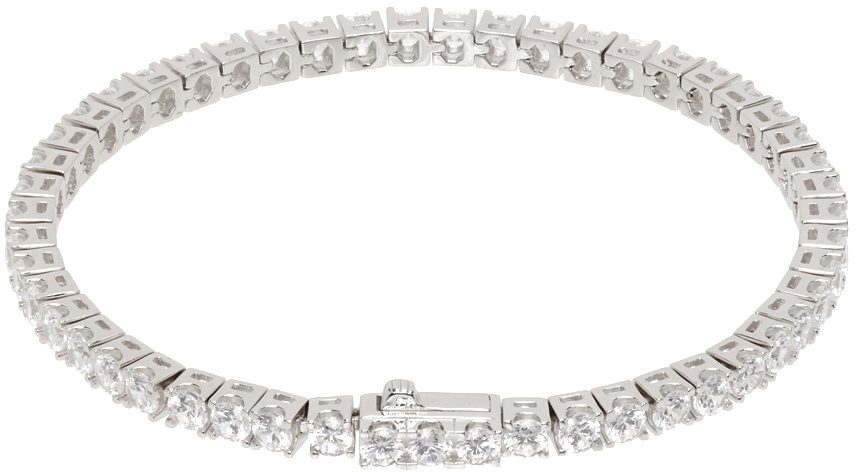 Hatton Labs Silver Classic Tennis Bracelet