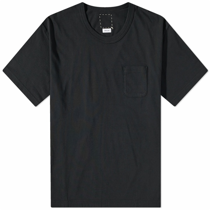 Photo: Visvim Men's Vivism Ultimate Jumbo T-Shirt in Black