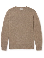 YMC - Suedehead Wool Sweater - Brown