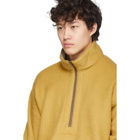 Remi Relief Yellow Fleece Half-Zip Sweater