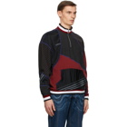 Ahluwalia Black and Red Femi Track Top