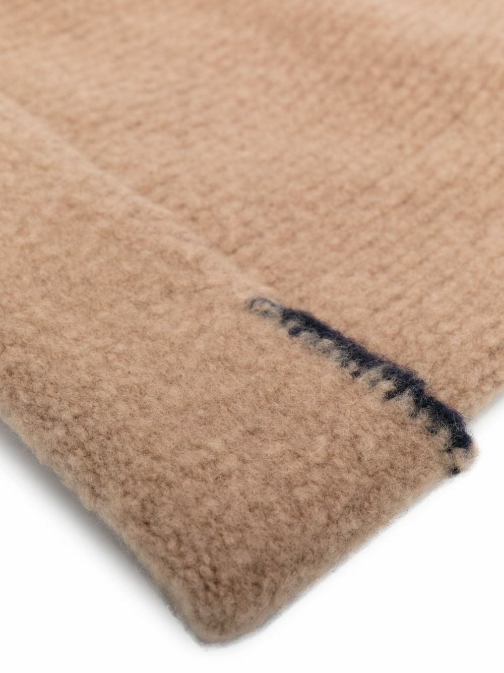 Slflulu Wool Blend Knit Beanie Delicioso Detail Melange main image 1