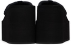 Coperni Black Wedge Heeled Sandals