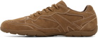 Hugo Brown Faux-Suede Sneakers