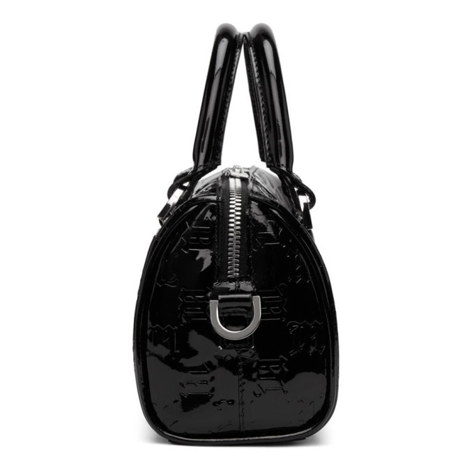 MISBHV Monogrammed Duffel Bag in Black
