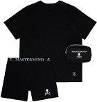 MASTERMIND WORLD Black Briefs & T-Shirt Set