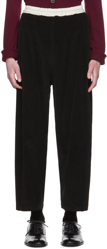 Photo: Maison Margiela Black Cotton Trousers