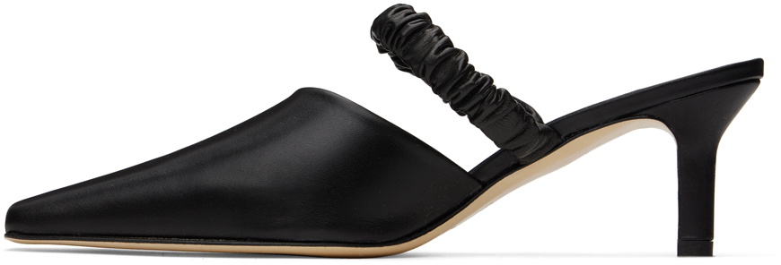 Elleme Black Chouchou Mules