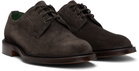 Drake's Brown Suede August Goodyear Welted Derbys
