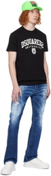 Dsquared2 Navy Bootcut Jeans
