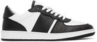 COLLEGIUM Black & White Pillar Destroyer Low Sneakers