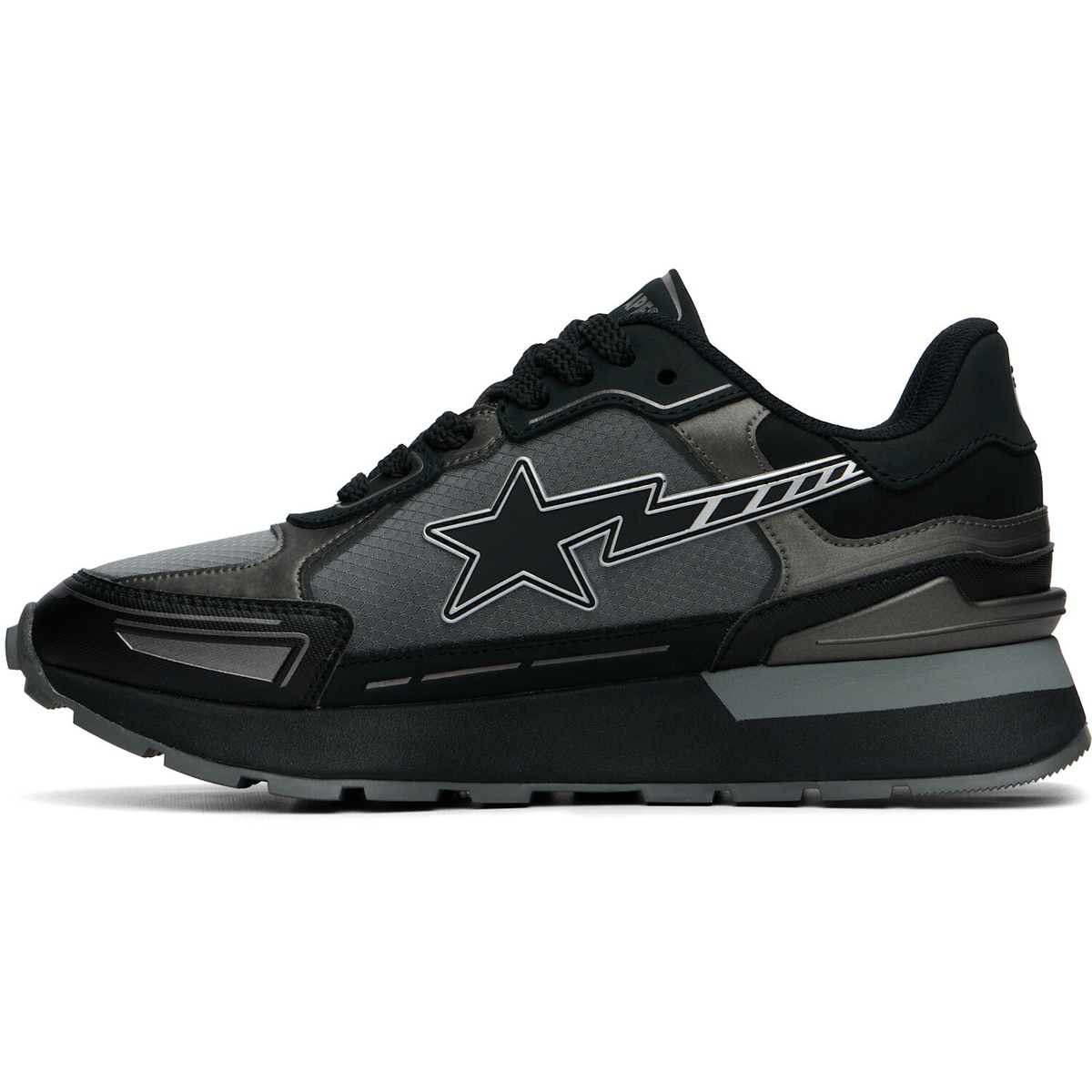 BAPE Black BAPE CROSS STA #1 Sneakers